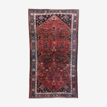 Tapis ancien persan Malayer fait main 180x322 cm