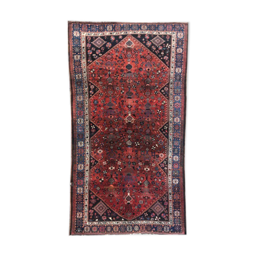 Very beautiful antique Persian carpet Malayer handmade 180x322 cm
