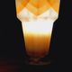 Art Deco wall lamp in porcelain and sandblasted glass, 1940s