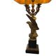 Vintage table lamp 'golden' xl 'eagle deknudt'