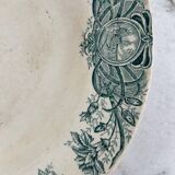 Presentation plate in St Armand Persan ironstone