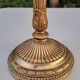 Paire de chandeliers en bronze