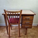 Baumann chair set and desk 50s-60s