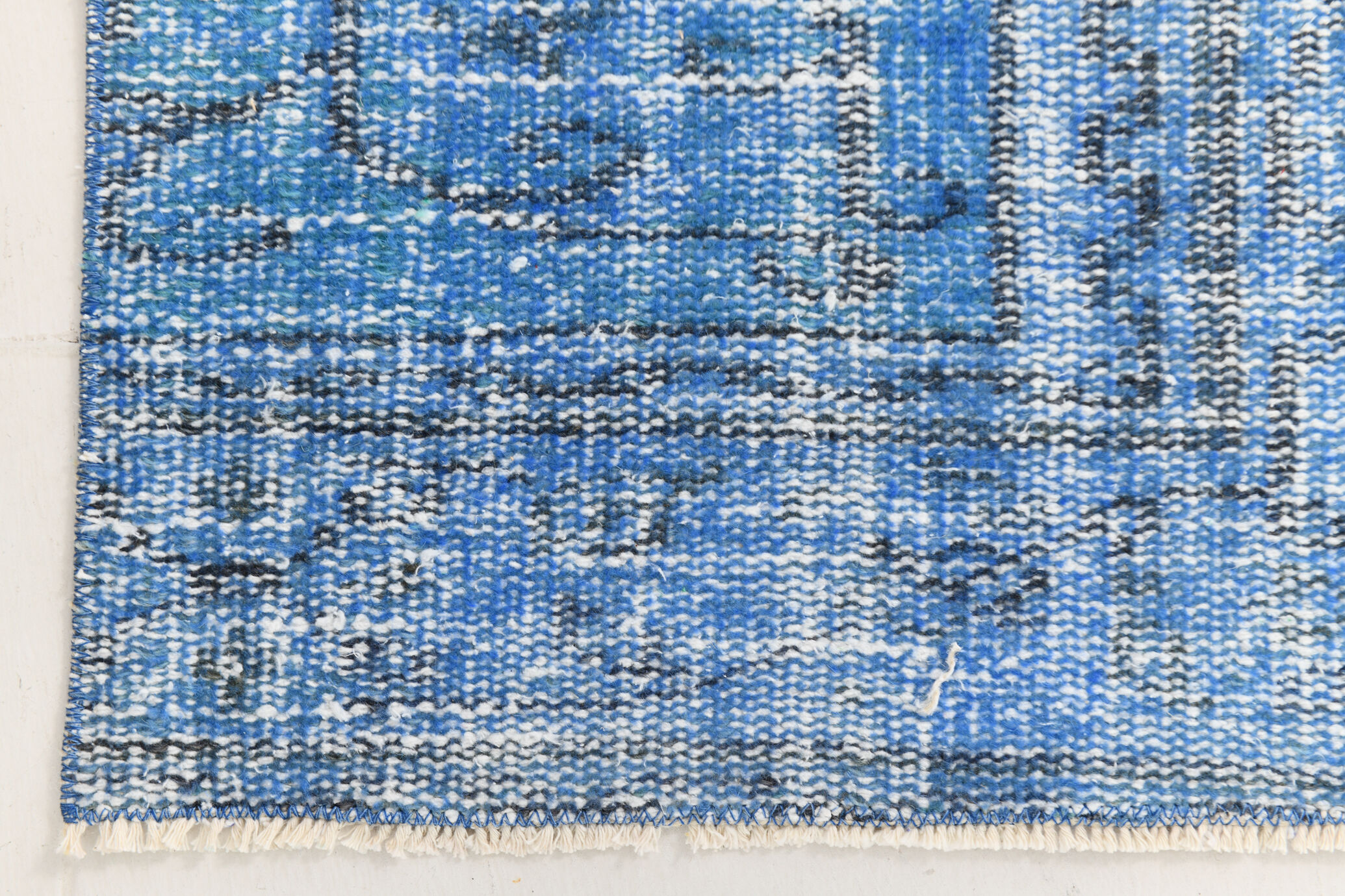 2x6 soft blue vintage runner rug, 53x198cm