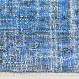 2x6 soft blue vintage runner rug, 53x198cm