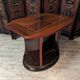 Table d'appoint art déco en acajou