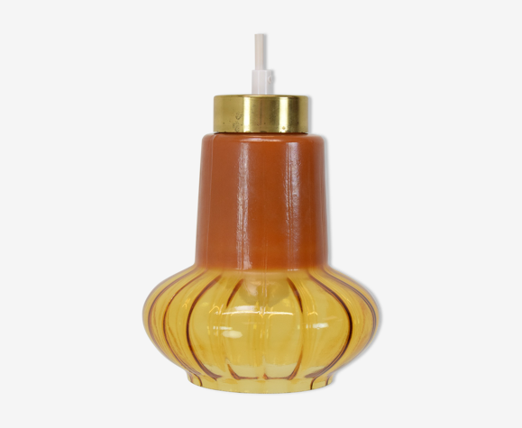 Mid-century Glass Pendant,1960's.