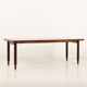 Italian extra long mid century rosewood table 1960s