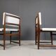 Mid century teak scandinavian dining chairs, 1960s