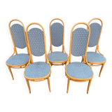 Set of 5 THONET chairs