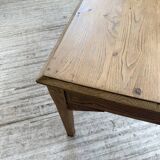 Oak desk with spindle legs, 1950s