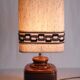 Ceramic lamp 70s