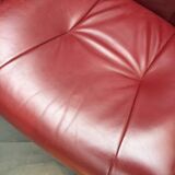 Scandinavian reclining relax armchair in Anderssons leather