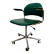 Fully Restored Kovona Green Office Chair from Czechoslovakia 1970’s