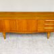 Scandinavian teak row