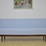 Scandinavian style folding sofa bed, 1960s