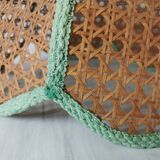 Vintage cane lampshade