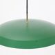 Rare big Lyfa Space Age pendant lamp / Mid-century Danish modern design / 1960s / 1970s / green