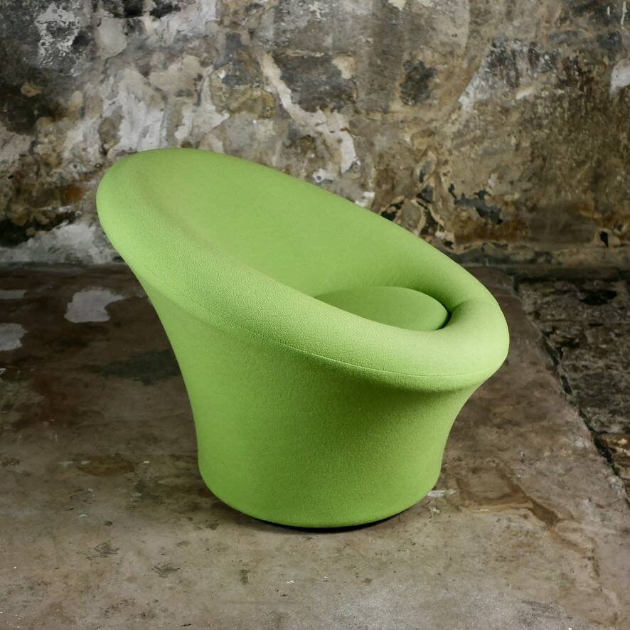Mushroom armchair and ottoman, Pierre Paulin for Artifort, 1990