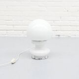 Italian Space Age Glass Table Lamp