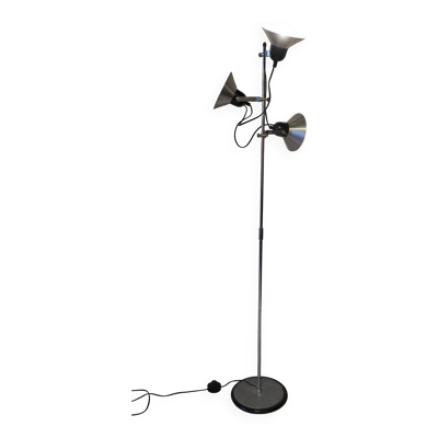 Lampadaire chromé 3 lampes réglables
