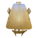 King Living coffee/dining table - extendable light wood