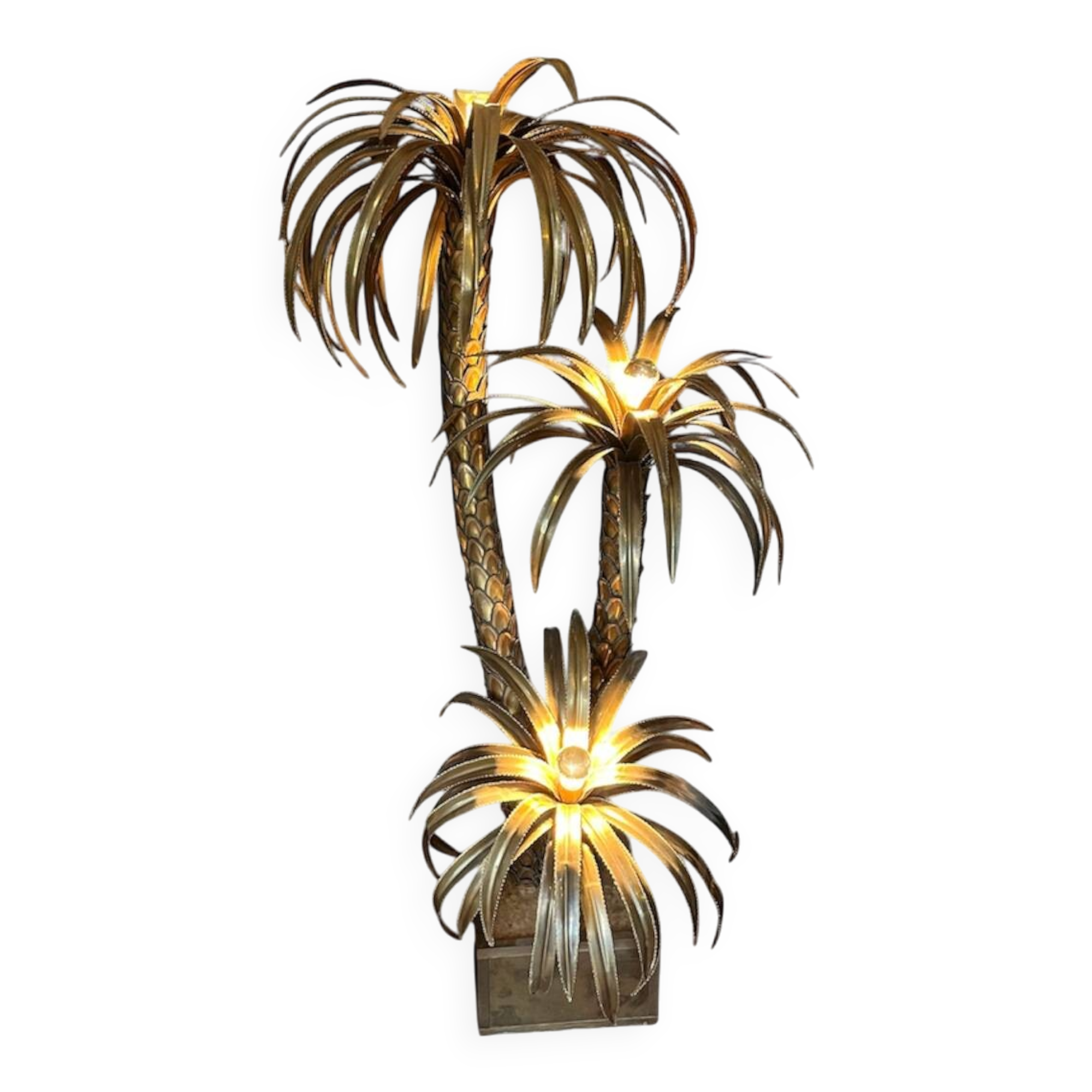 Palm tree floor lamp Jansen house