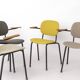 Set of 4 Vintage Armchairs 1950s Germany, Mid Century Modern Dining Chairs