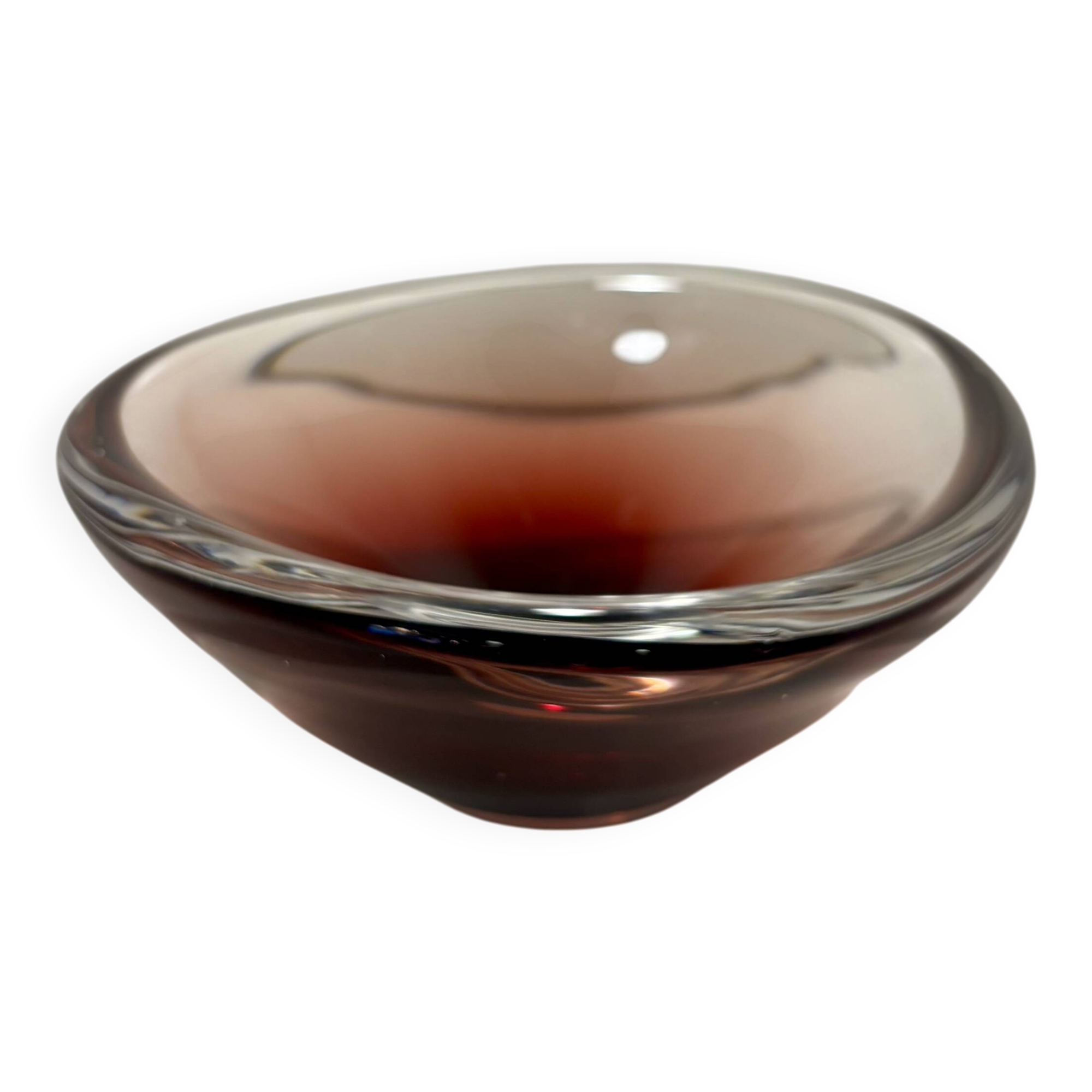 Glass bowl - Sven Palmqvist - Orrefors - Sweden - 1960