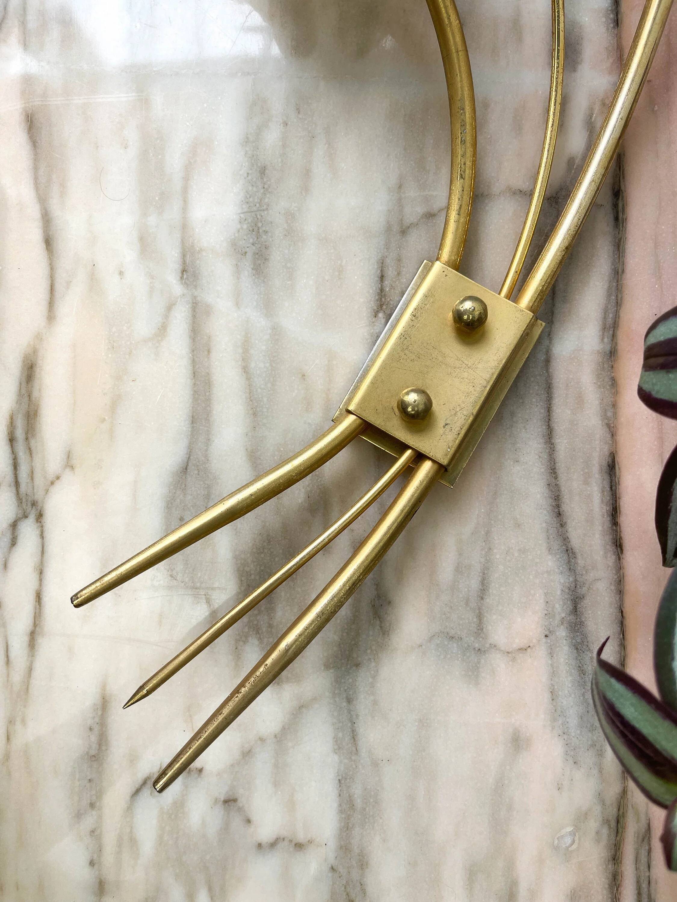 Wall lamp tulips, 1950