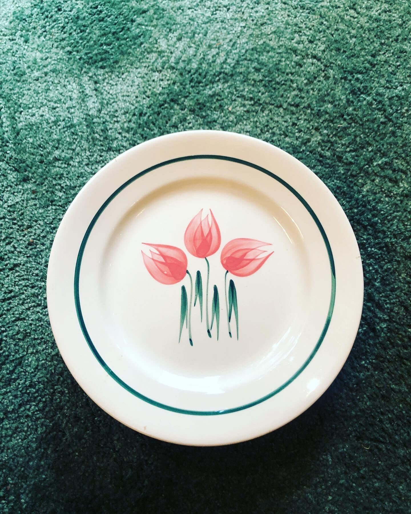 6 plates Faiencerie Nouvelle Givors