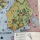 Old school map Scandinavian States