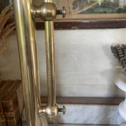 Italian lamp in brass and opaline sliding arm 67cm
