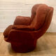 Velvet karate armchair by Michel Cadestin for Airborne