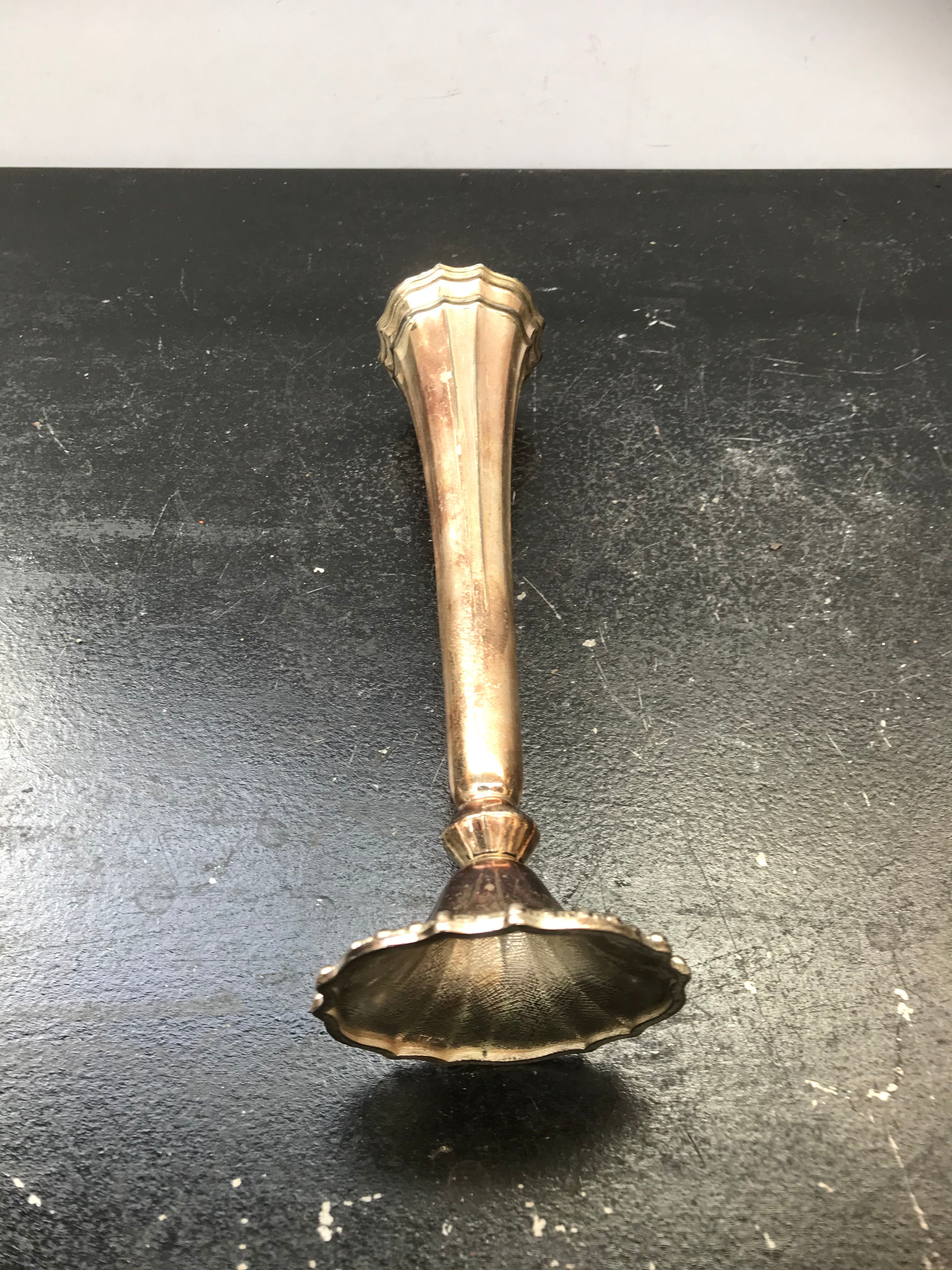 Former vase soliflore avon metal made in France vintage