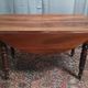19th-century Louis Philippe walnut drop-leaf table.