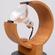Lampe de table halogène design des années 1980