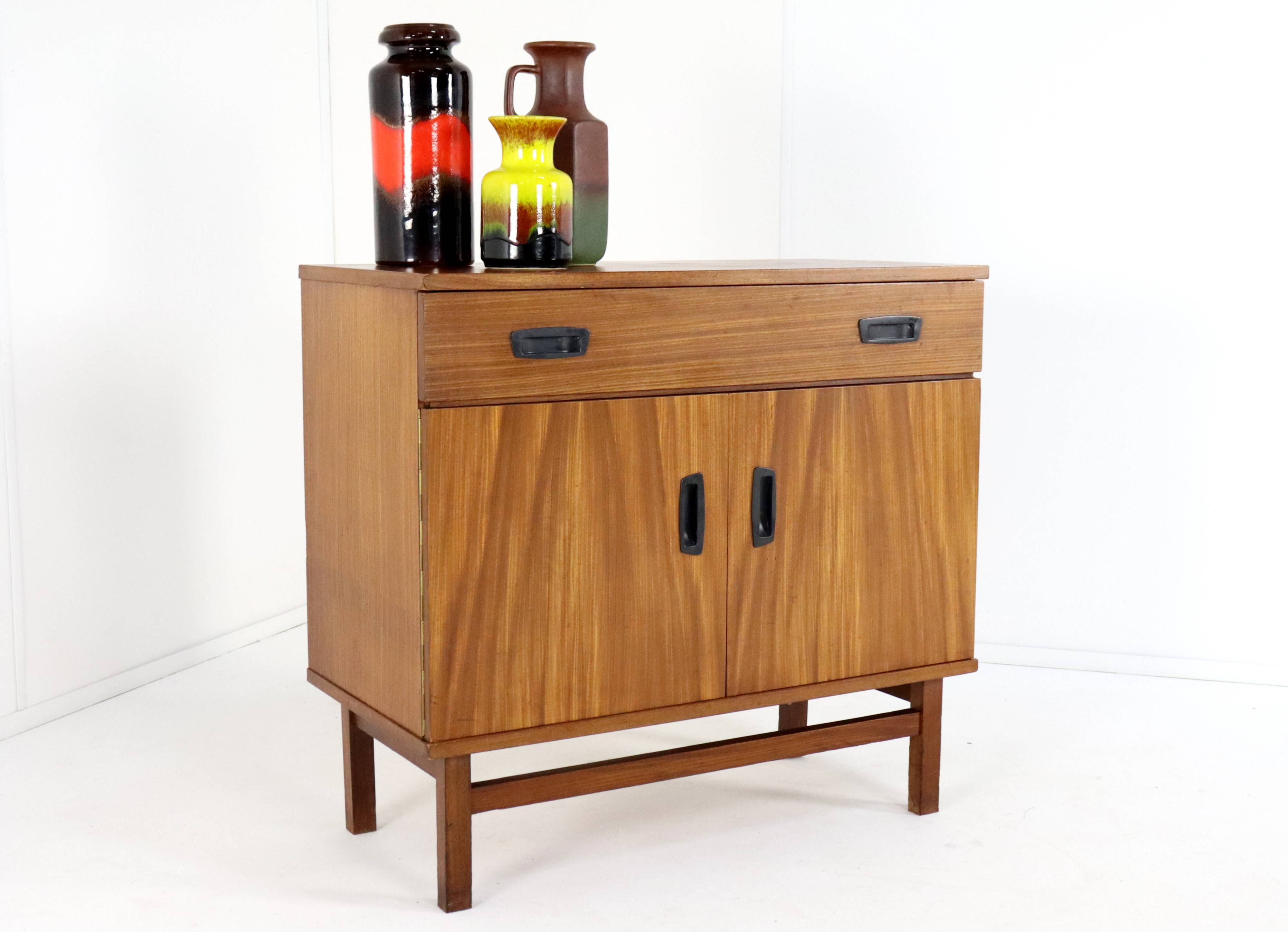 vintage teak cabinet