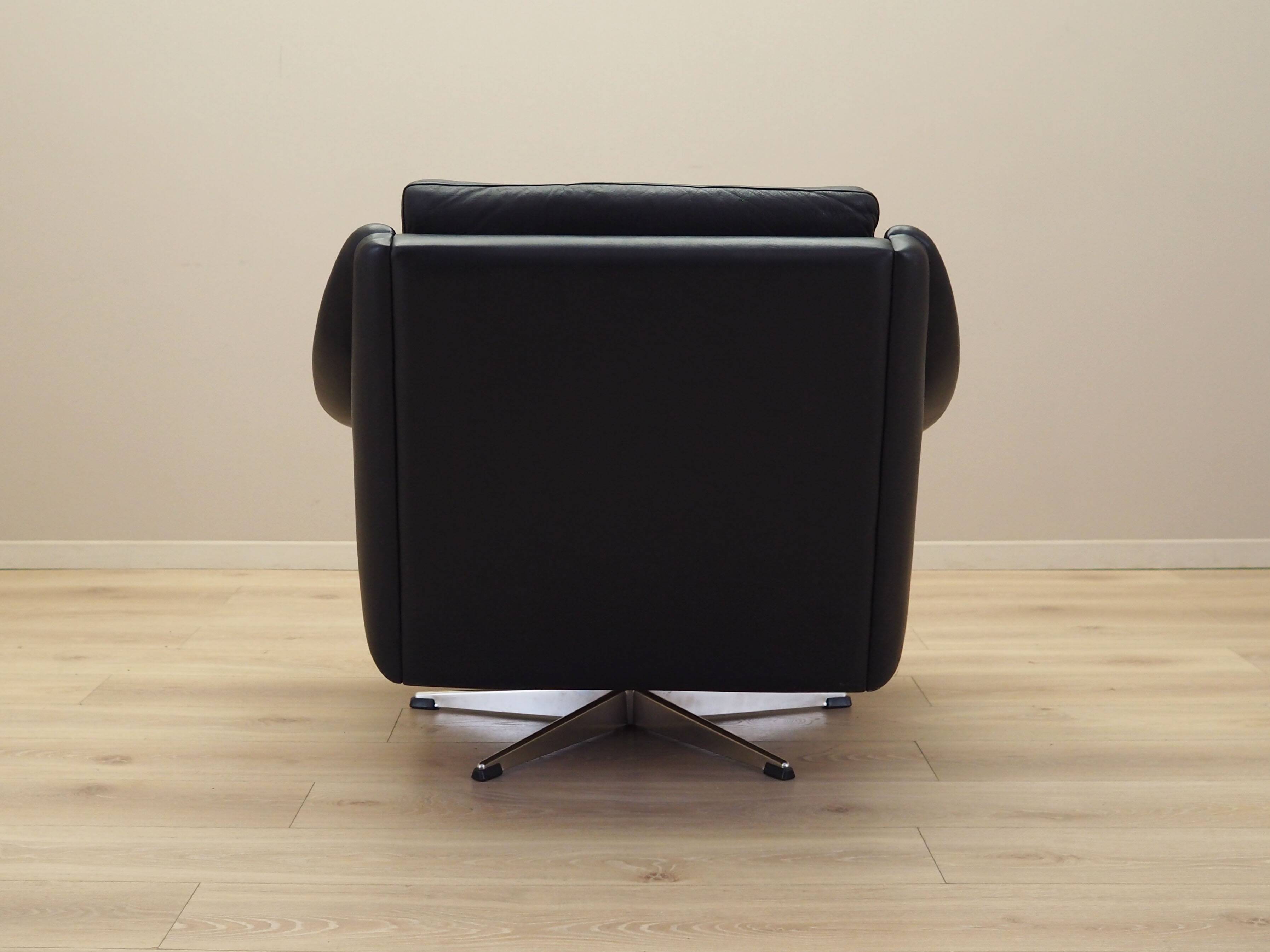 Fauteuil pivotant, design danois, années 1960, fabricant : Eran Møbler, designer :