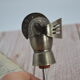 Old silver metal pouring cap