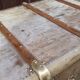 Malle auto travel trunk made of pigskin