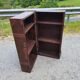 Furniture trunk wood coffee table shelves library suitcase