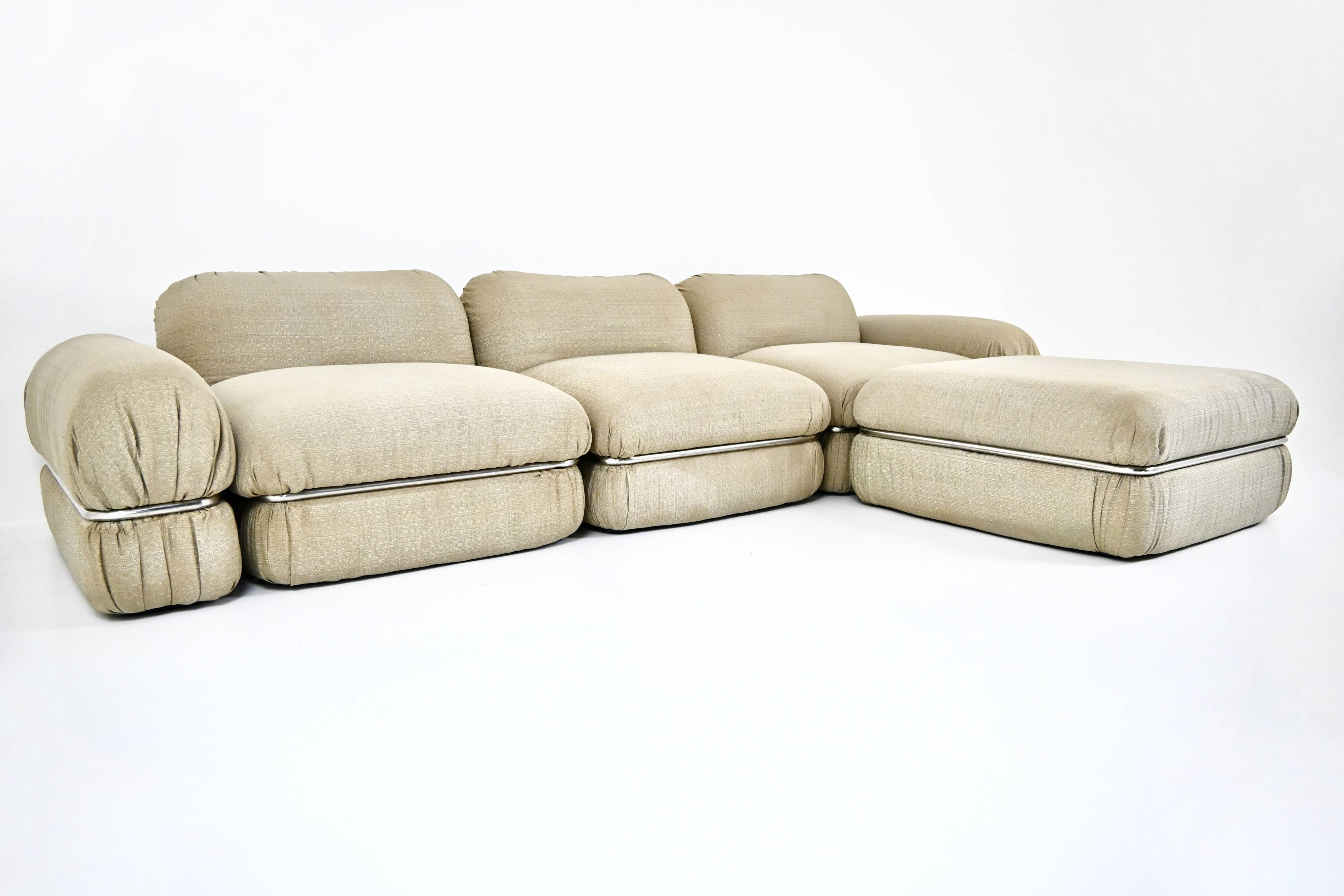 Modular sofa by Rodolfo Bonetto for Tecnosalotto, 1960s