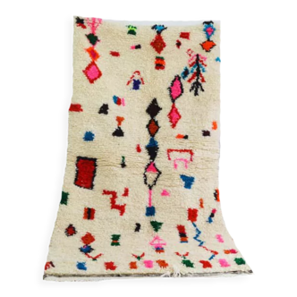 Handmade moroccan berber carpet 180 x 100 cm