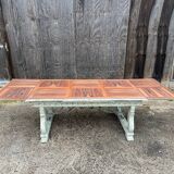 Table with carved legs