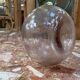 Single flower vase in blown glass BIOT