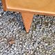 Vintage chest of drawers from the 50s/60s in golden mahogany 4 drawers feet bobbin