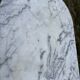 Vintage oval marble table