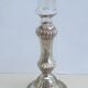 XlXth eglomisé glass candle holder