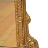 Fine victorian overmantel mirror